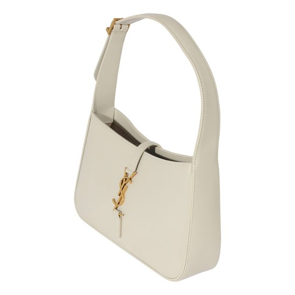 Saint Laurent White Smooth Calfskin LE 5 À 7 Hobo - Picture 2 of 7